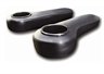 Black Arm Rests for Rear Seats for EZGO, Club Car & Yamaha Golf Carts - 3 Guys Golf Carts