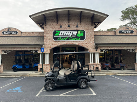 2024 GEN 2 ATLAS CART 4 PASSENGER NON LIFTED BLACK 105 AH - 3 Guys Golf Carts