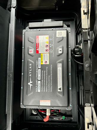 2024 GEN 2 ATLAS CART 4 PASSENGER NON LIFTED BLACK 105 AH - 3 Guys Golf Carts