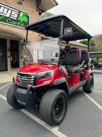 2025 EPIC E40FX 4FF LITHIUM BURGUNDY SN:001248 - 3 Guys Golf Carts