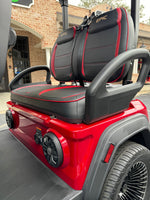 2025 EPIC E40FX 4FF LITHIUM BURGUNDY SN:001248 - 3 Guys Golf Carts