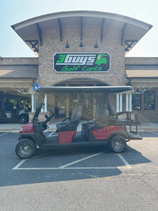 2025 ATLAS 6N GEN 2 LITHIUM 210AH BURGUNDY - 3 Guys Golf Carts