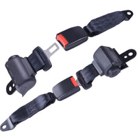 Universal Seat Belt Bracket with (2) Retractable Seat Belts - 3 Guys Golf Carts