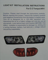 LED Basic Light Kit for Club Car Tempo Golf Carts 2018+ - 3 Guys Golf Carts