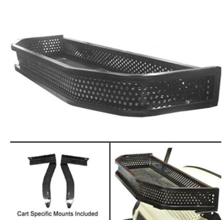 Front Storage Basket for Yamaha Drive2 with Mounting Brackets - 3 Guys Golf Carts