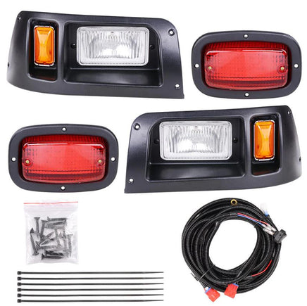 Basic Headlight & Taillight Kit for Club Car DS Golf Carts 1993+ - 3 Guys Golf Carts