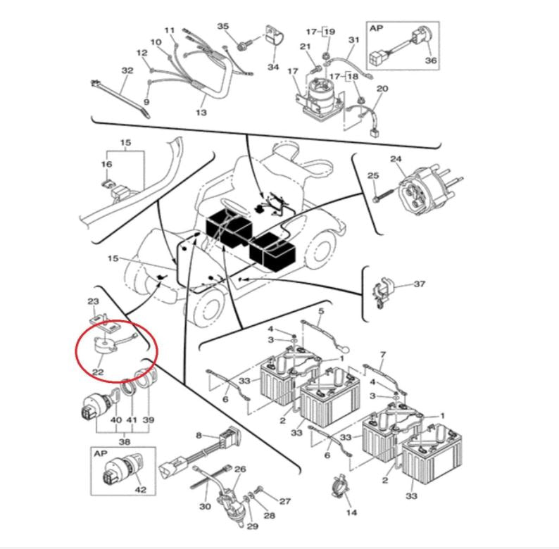 Yamaha G14 Electric Golf Cart Wiring Diagram Discounts Dealers | www