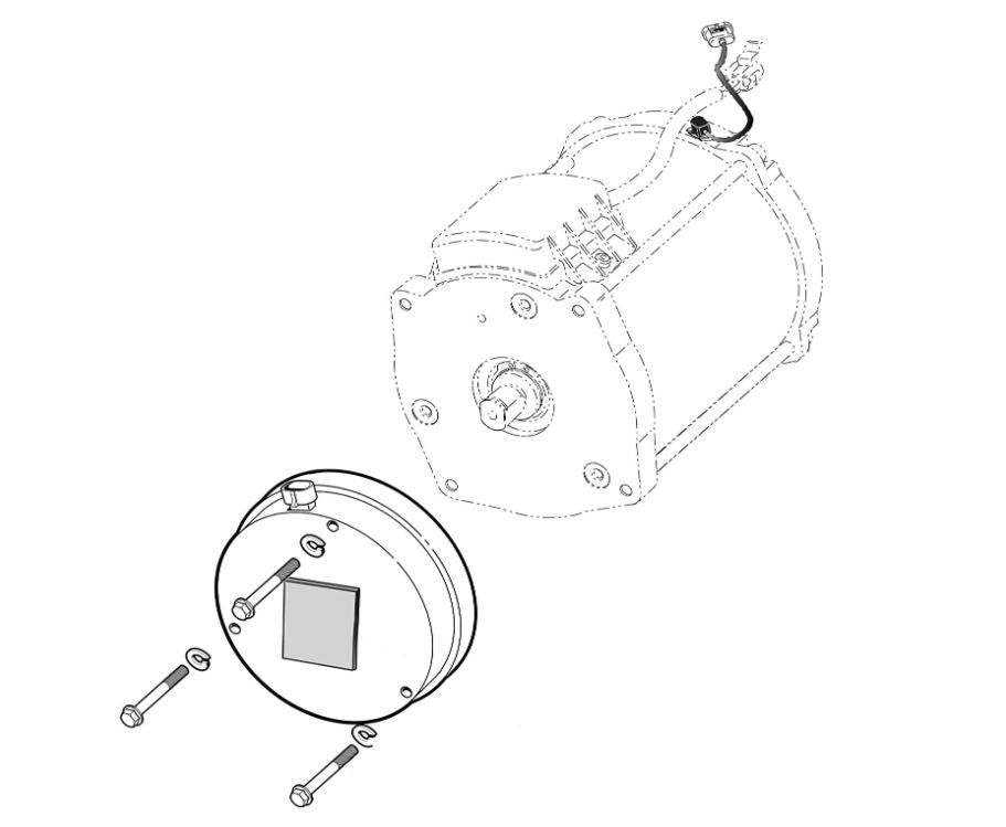 Motor BrakeEZGO RXV Electric Golf Cart 2008+ 3 Guys Golf Carts