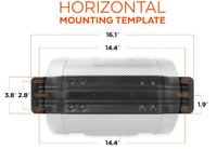 ECOXGEAR SoundExtreme ES08 Waterproof 8-inch Subwoofer with Built-in 500-Watt Amplifier - 3 Guys Golf Carts
