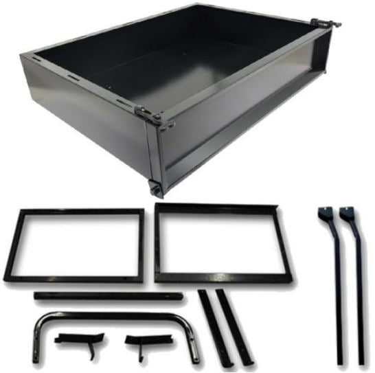 Rear Cargo Box for Club Car Precedent Golf Carts 2004 & up 3 Guys