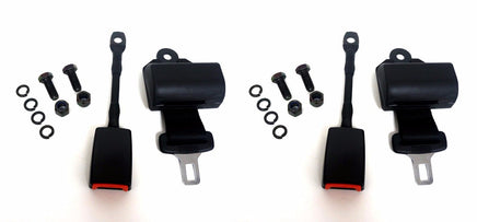Universal Retractable Seat Belts (2) For Golf Carts - 3 Guys Golf Carts