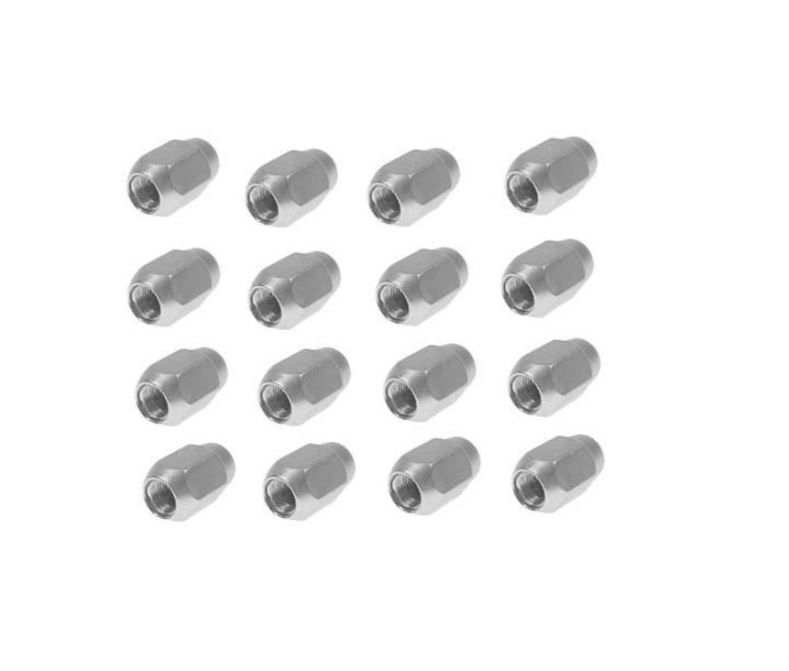 Chrome Lug Nut Set Standard for EZGO and Club Car Golf Carts 3 Guys