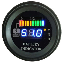 Digital Charge Meter for EZGO RXV Golf Carts 2008+ - 3 Guys Golf Carts