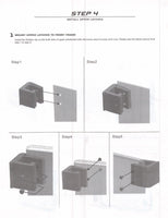 Club Car DS Tinted Folding Golf Cart Windshield (Square style) 1982-2000 - 3 Guys Golf Carts