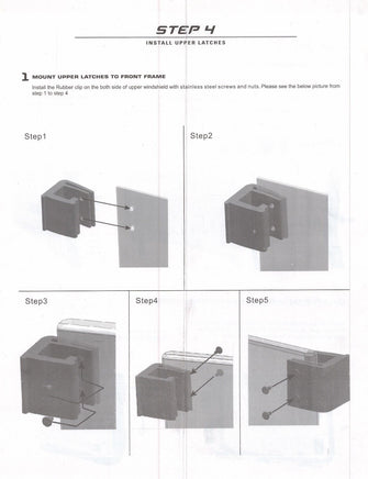 Club Car DS Tinted Folding Golf Cart Windshield (Square style) 1982-2000 - 3 Guys Golf Carts