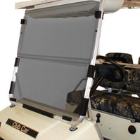 Club Car DS Tinted Folding Golf Cart Windshield (Square style) 1982-2000 - 3 Guys Golf Carts