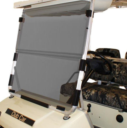 Club Car DS Tinted Folding Golf Cart Windshield (Square style) 1982-2000 - 3 Guys Golf Carts