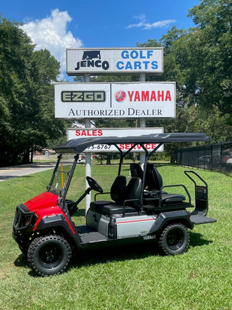 2024 YAMAHA U-MAX RALLY EFI RED 2+2 SN:500233 - 3 Guys Golf Carts