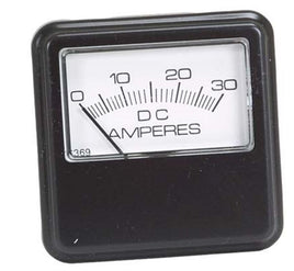 Ammeter- 30 amp for Lester Model Chargers for Pre 12/1990 Golf Carts - 3 Guys Golf Carts