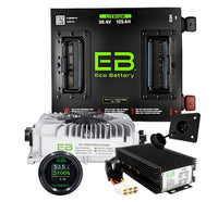 Eco Battery 36V 105Ah Lithium Bundle Kit with Charger