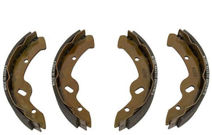 Brake Shoes & Drums Set..EZGO TXT Electric 1997+..PK2127(2) + BS-124(1) - 3 Guys Golf Carts
