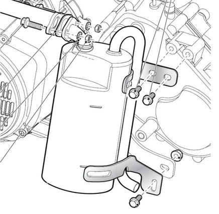 Exhaust Muffler for EZGO Golf Carts 2008-2014 with Kawasaki Engine - 3 Guys Golf Carts