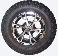 Lift Kit Combo with 12" Flash for EZGO RXV Electric Golf Carts 2015+