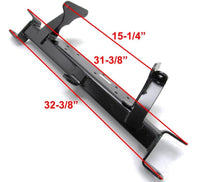 WIDE Front Axle Weldment for EZGO, Cushman Hauler Golf Carts