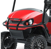 Front Bumper Brush Guard- Black for EZGO Hauler & Express Golf Carts