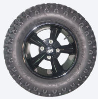 Lift Kit Combo with 12" Godfather Black for Yamaha G29/Drive Golf Carts 07-16