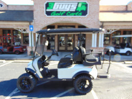 2024 MADJAX Frost White Metallic, Lithium 105Ah, Lifted - 3 Guys Golf Carts
