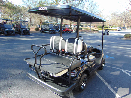 2024 ICON i40 Black 51V Lithium - 3 Guys Golf Carts