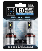 H8/H11 Super Bright LED Headlight Replacement Bulbs for STAR Golf Carts- 2 pack - 3 Guys Golf Carts