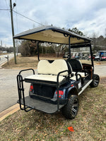 2009 ZONE EV 6 SEATER LIFTED LITHIUM BLUE SN:008585 - 3 Guys Golf Carts