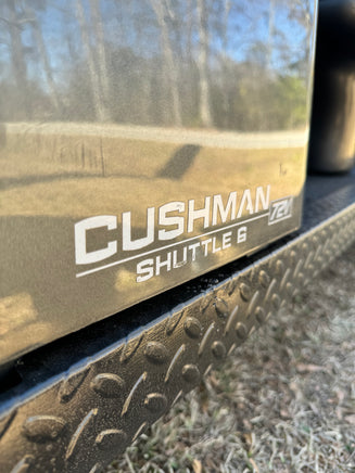 2020 CUSHMAN SHUTTLE-6 CHARCOAL 72V SN:467522 - 3 Guys Golf Carts