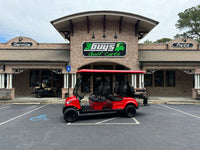 2024 EPIC E60 4+2 RED  LITHIUM BATTERY - 3 Guys Golf Carts