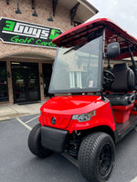 2024 EPIC E60 4+2 RED  LITHIUM BATTERY - 3 Guys Golf Carts