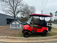 2025 EPIC E40 2+2 RED LITHIUM SN:006860 - 3 Guys Golf Carts