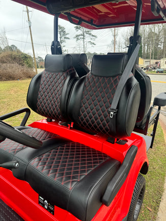2025 EPIC E40 2+2 RED LITHIUM SN:006860 - 3 Guys Golf Carts