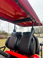 2025 EPIC E40 2+2 RED LITHIUM SN:006860 - 3 Guys Golf Carts