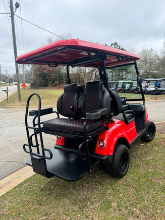 2025 EPIC E40 2+2 RED LITHIUM SN:006860 - 3 Guys Golf Carts