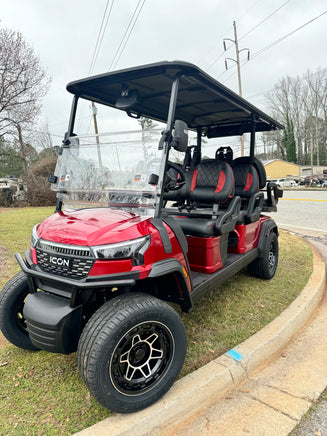 2026 ICON I60LX SANGRIA LITHIUM SN:008014 - 3 Guys Golf Carts