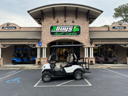 2024 GEN 2 ATLAS CART 4 PASSENGER NON LIFTED WHITE 105 AH - 3 Guys Golf Carts