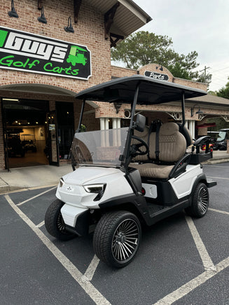 2024 GEN 2 ATLAS CART 4 PASSENGER NON LIFTED WHITE 105 AH - 3 Guys Golf Carts