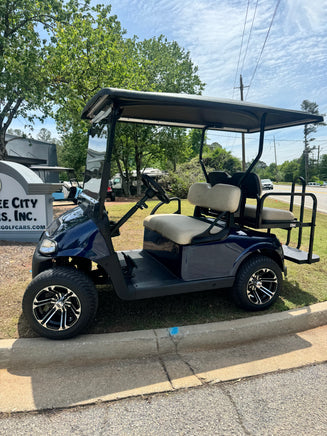 2022 EZGO RXV 4P LITHIUM BLUE SN:664692 - 3 Guys Golf Carts