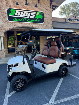 2026 GREYSON 2+2 LITHIUM WHITE SN:02007T - 3 Guys Golf Carts