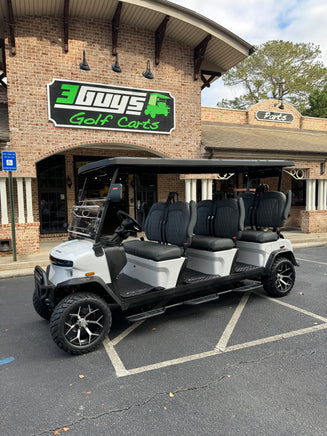 2024 DENAGO ROVER XXL 6 FORWARD WHITE - 3 Guys Golf Carts
