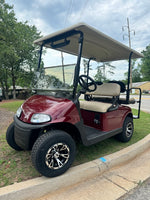2022 EZGO RXV 4P LITHIUM BURGUNDY SN:664701 - 3 Guys Golf Carts