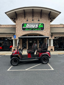 2025 EPIC E40FX 4FF LITHIUM BURGUNDY SN:001248 - 3 Guys Golf Carts