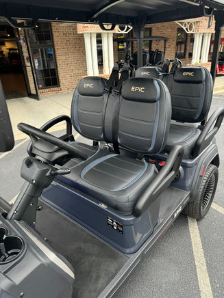 2025 EPIC E40FX 4FF LITHIUM GRAY SN:001242 - 3 Guys Golf Carts